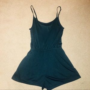 Emerald Green Romper Size Small Never Worn